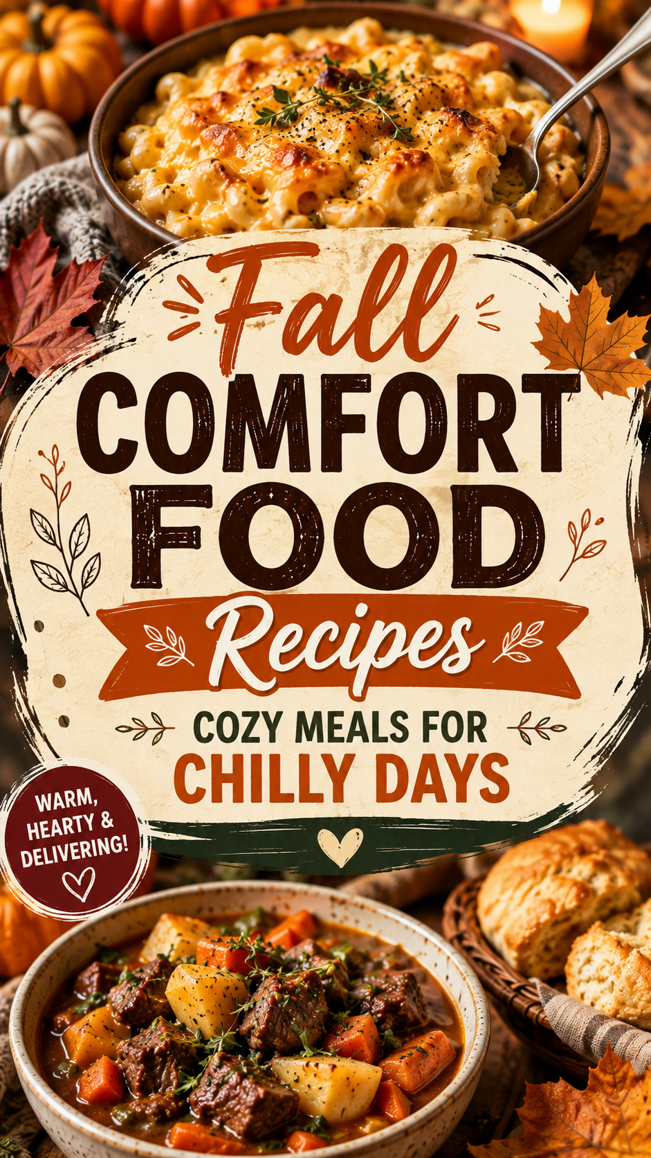 Fall Comfort Food for Chilly Days