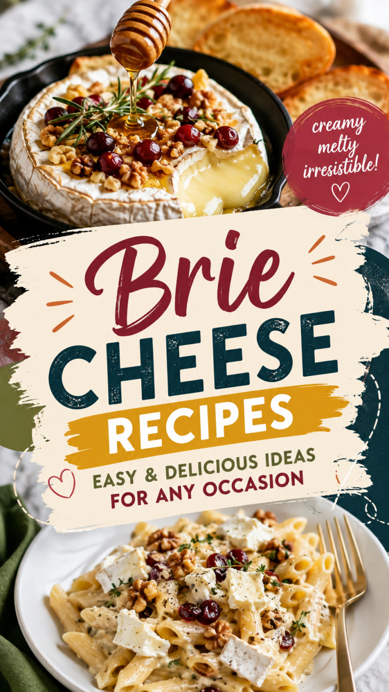 Brie Cheese Recipes: Easy & Delicious Ideas for Any Occasion