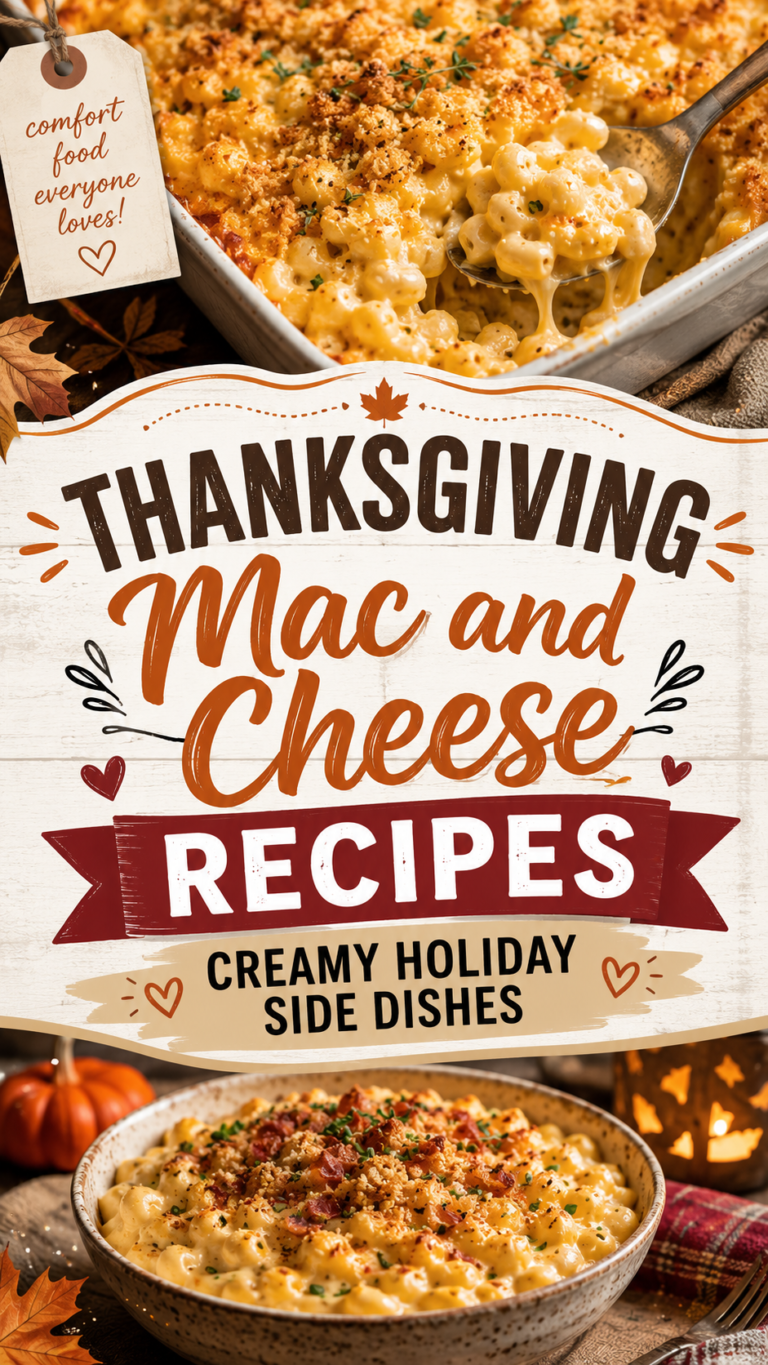 Thanksgiving Mac and Cheese Recipes: Creamy Holiday Side Dishes | Best Baked Macaroni And Cheese