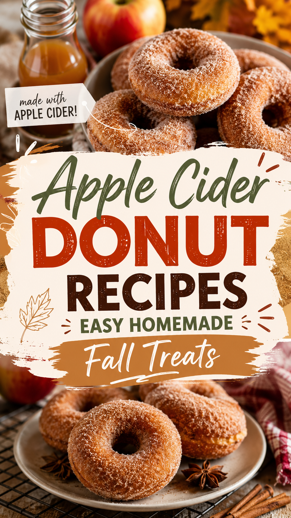 Apple Cider Donut Recipes: Easy Homemade Fall Treats