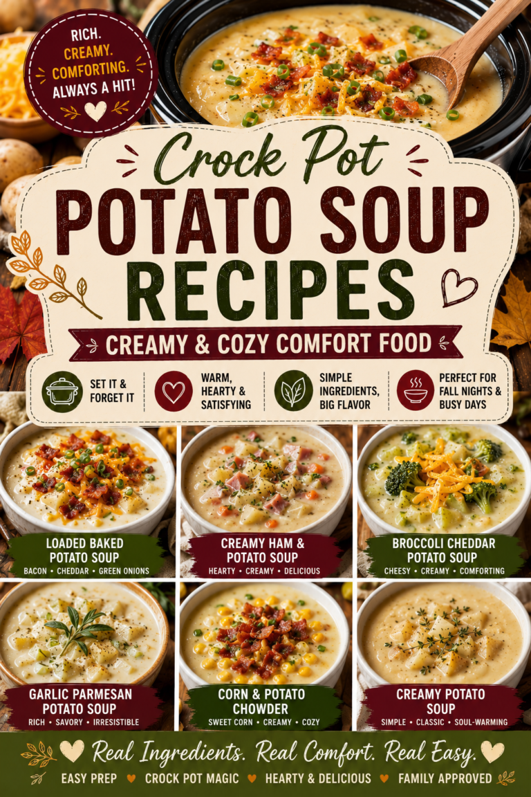 Crock Pot Potato Soup Recipes: Creamy & Cozy Comfort Food