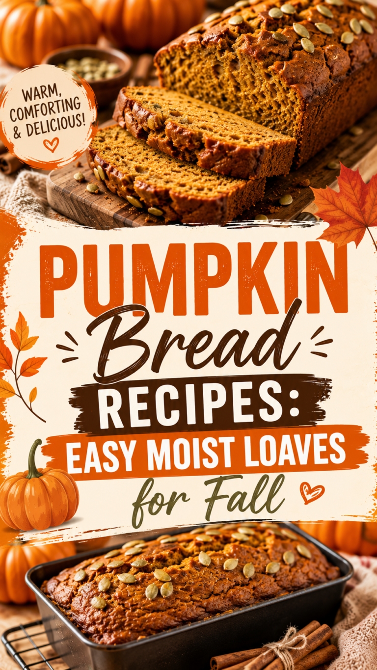 Best Moist Pumpkin Bread Recipe | Easy Fall Baking