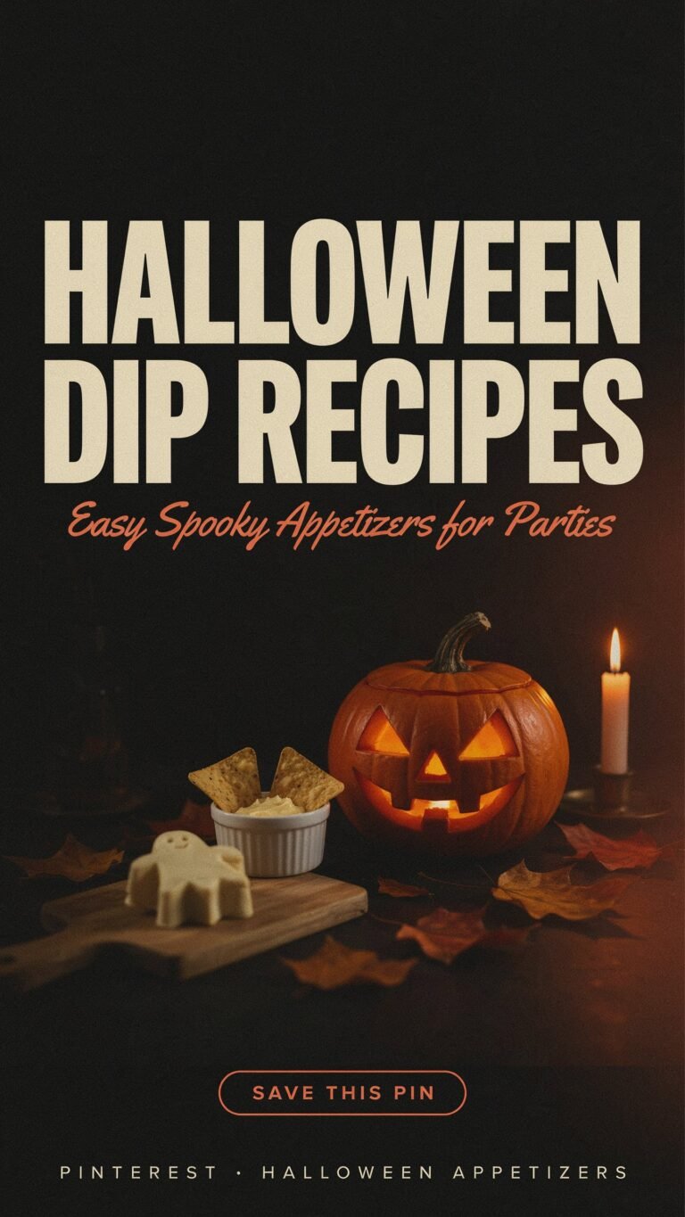 Halloween Dip Recipes: Easy Spooky Appetizers for Parties |Best Halloween Dips