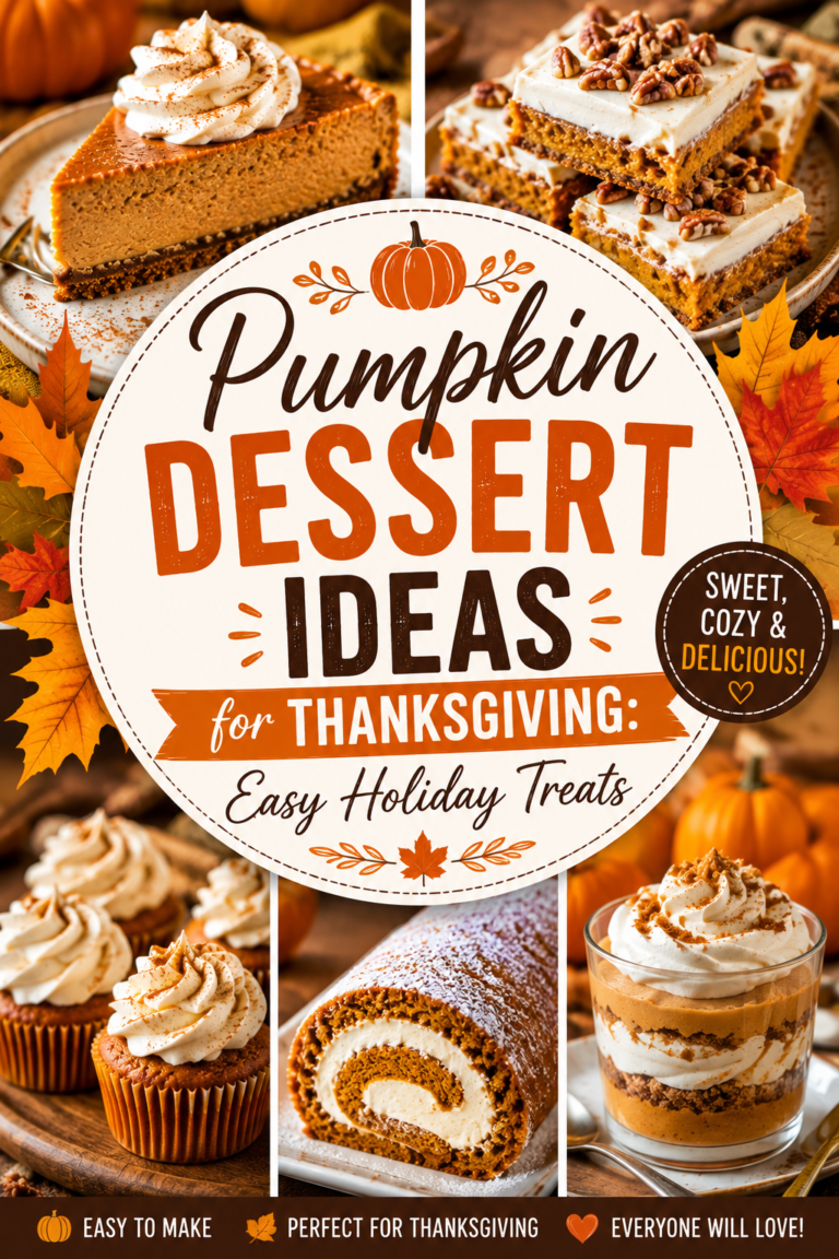 Pumpkin Dessert Ideas for Thanksgiving: Easy Holiday Treats | Easy Thanksgiving Pumpkin Desserts