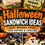 Halloween Sandwich Ideas: Easy Spooky Food for Parties & Lunches |Halloween Finger Sandwiches