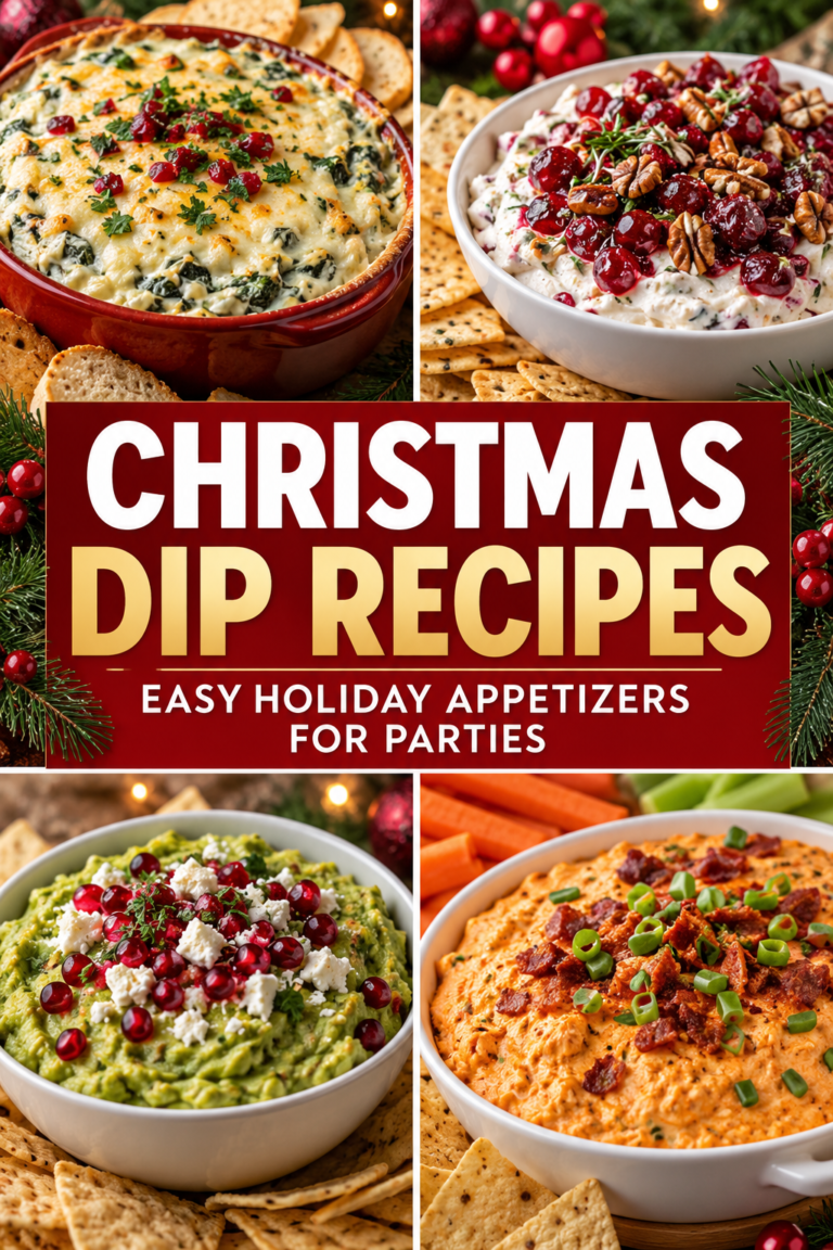 Christmas Dip Recipes: Easy Holiday Appetizers for Parties