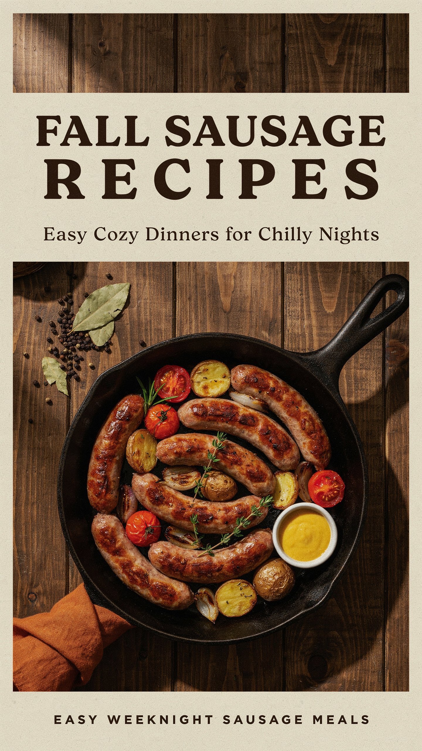 Fall Sausage Recipes: Easy Cozy Dinners for Chilly Nights |Easy Weeknight Sausage Meals