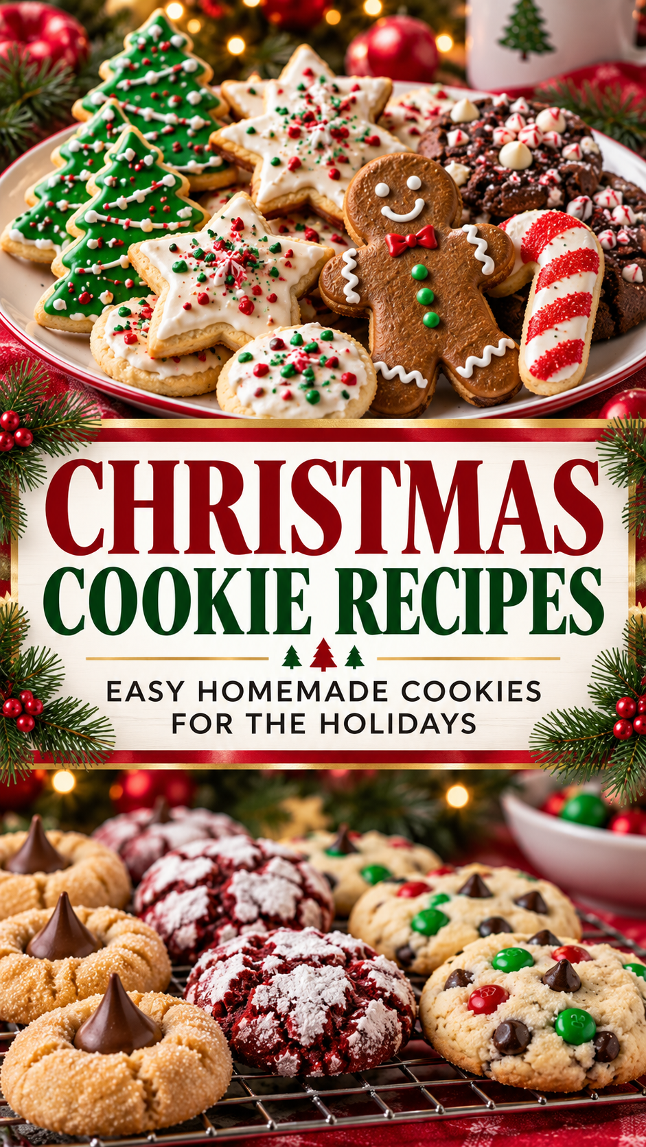 Christmas Cookie Recipes: Easy Homemade Cookies for the Holidays
