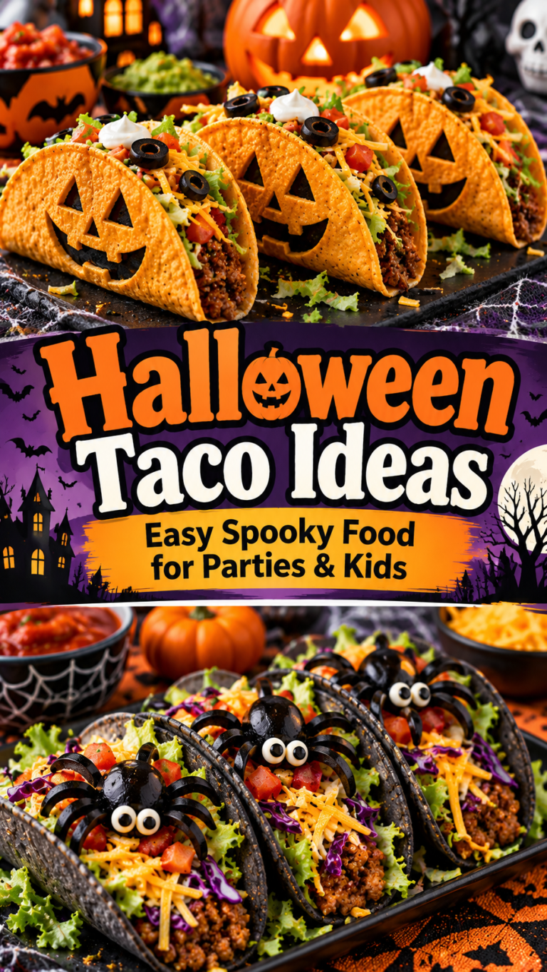 Halloween Taco Ideas: Easy Spooky Food for Parties & Kids |Spooky Tacos For Kids
