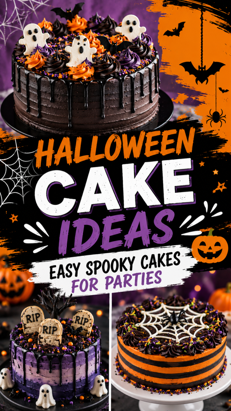 Halloween Cake Ideas: Easy Spooky Cakes for Parties |Best Halloween Cakes