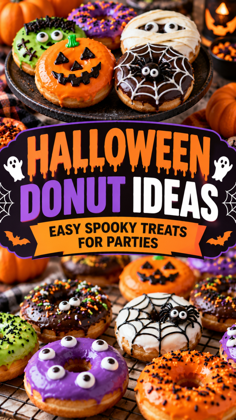 Halloween Donut Recipes
