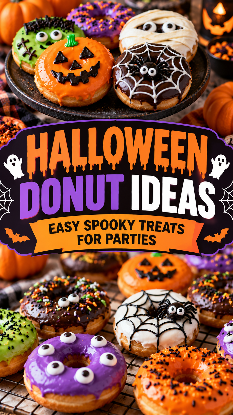 Halloween Donut Recipes